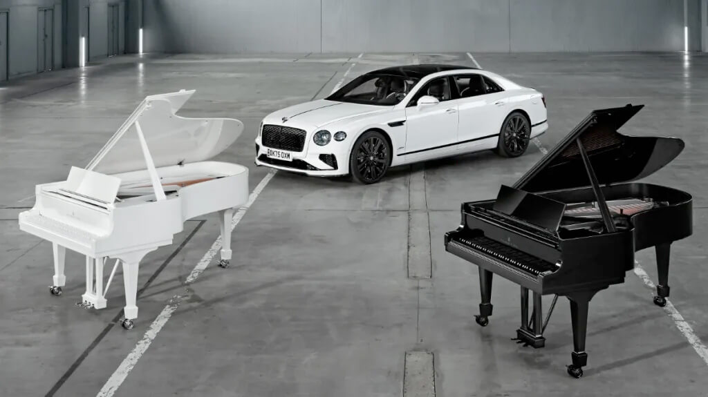پیانوهای گراند نسخه محدود استین‌وی Ultra و سدان لوکس بنتلی Flying Spur Speed | پیانول، مجله تخصصی پیانو