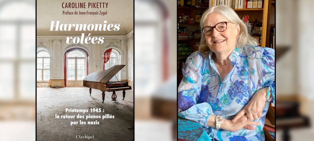 کتاب هارمونی‌های دزدیده شده: پیانوهایی که توسط نازی‌ها به سرقت رفتند